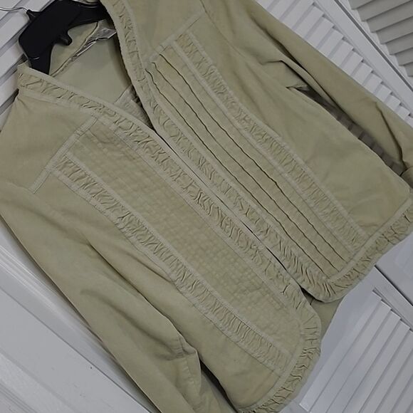 Chico's sz 1 cordurory jacket - Picture 1 of 7